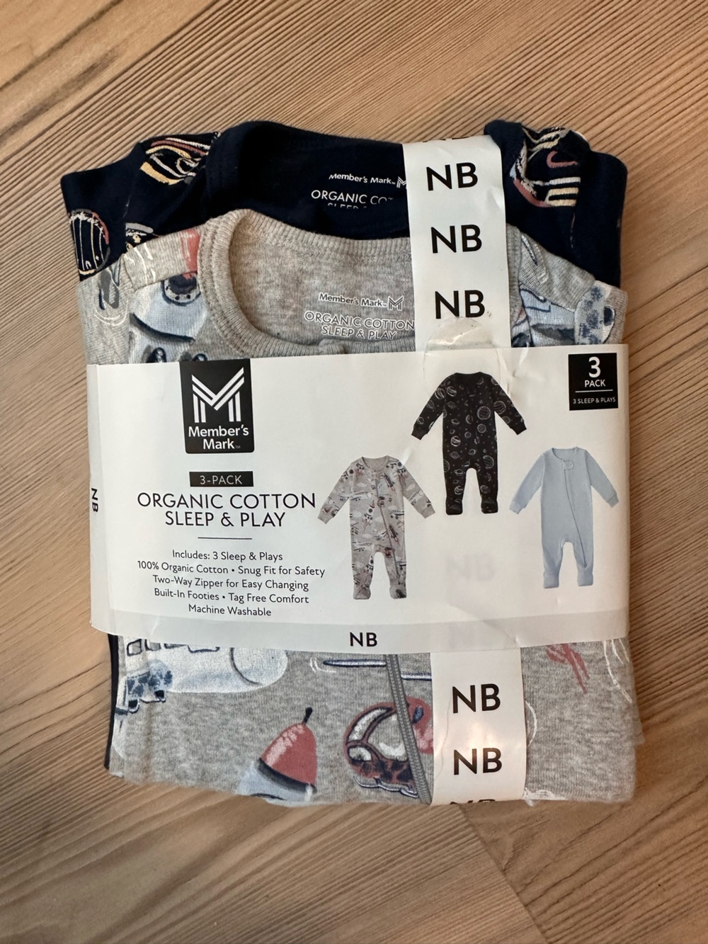 Organic Cotton Newborn Onesies